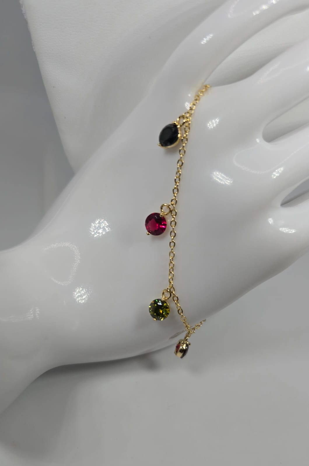 Mulit-Colored Gem Bracelet for Women