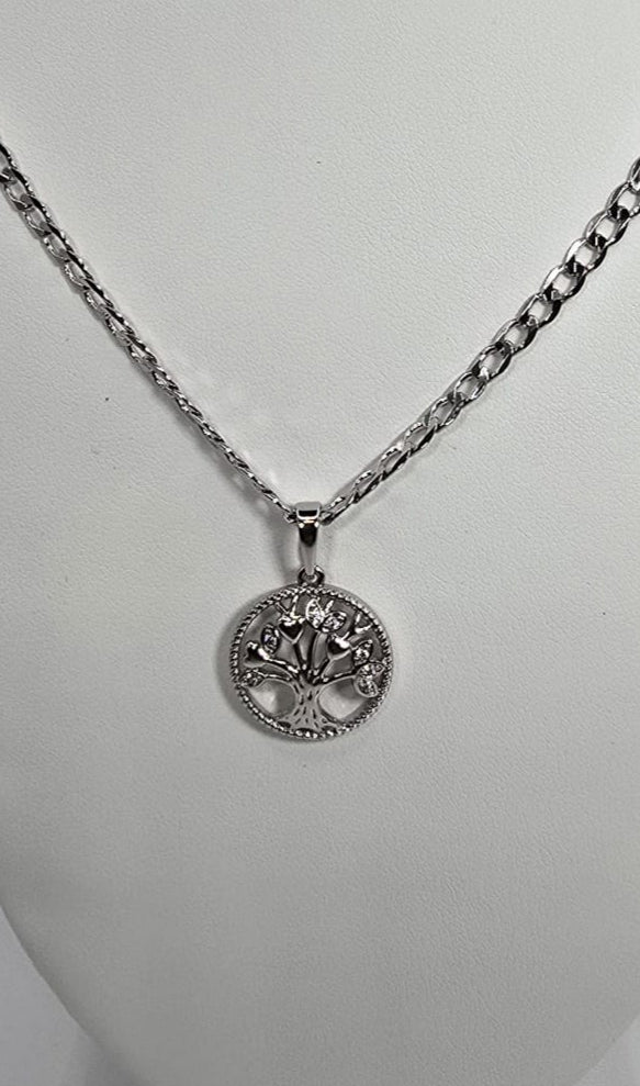 Silver Tree Charm (NECKLACE SOLD SEPARATELY)