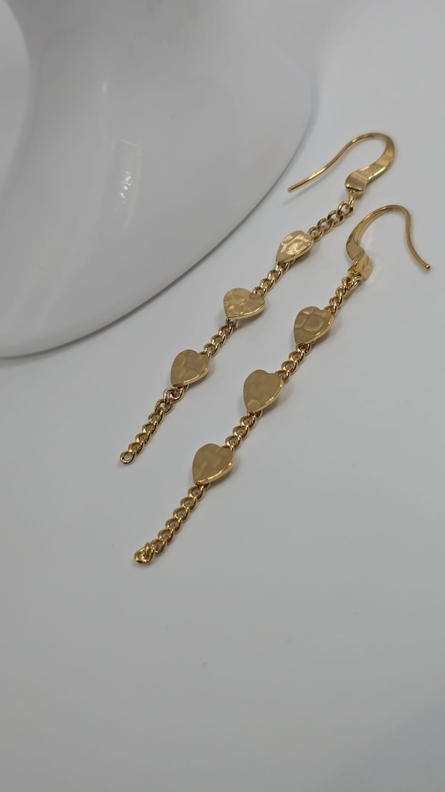 Stainless Steel Heart Earrings