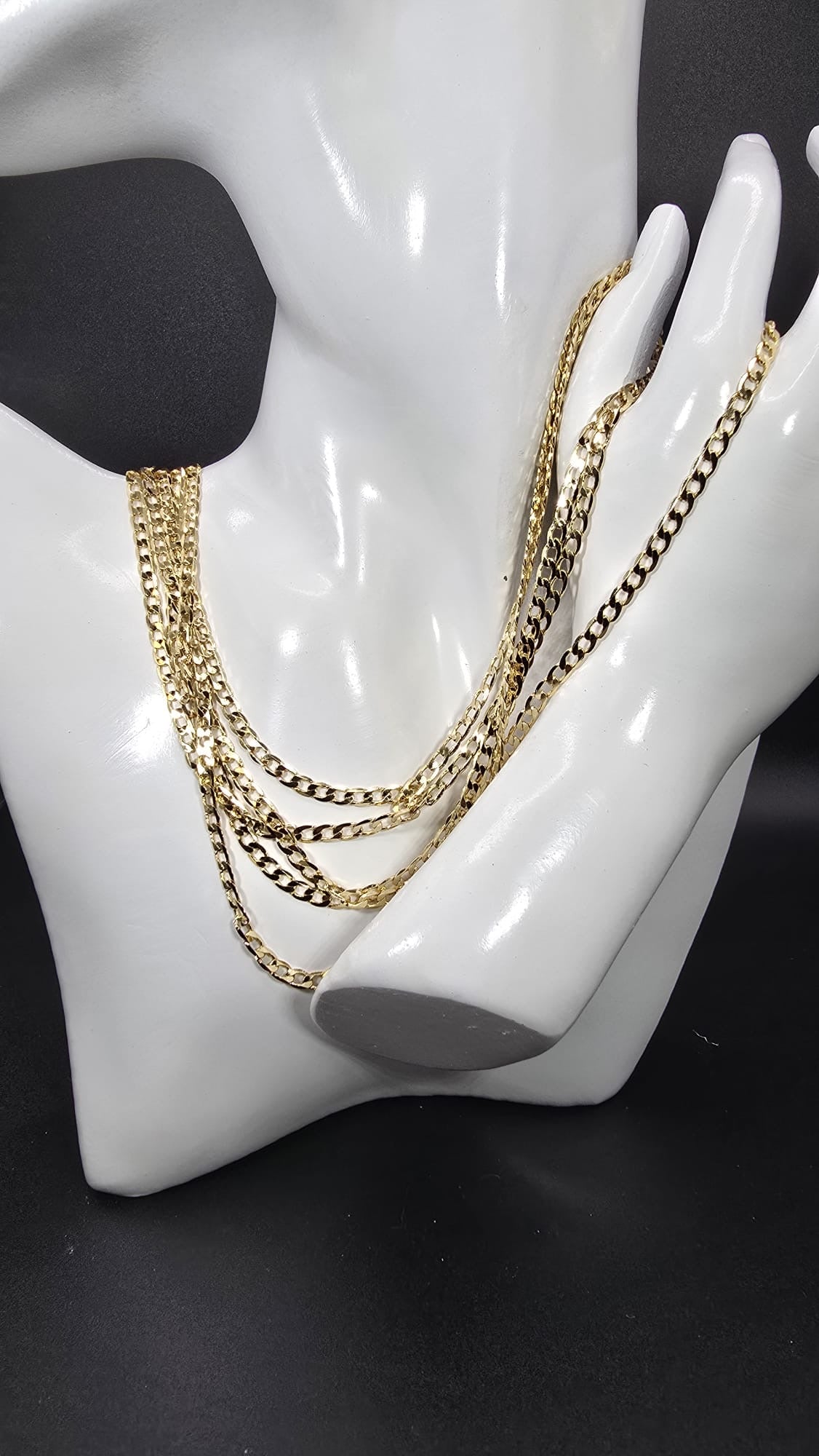 Gold Chain Necklace Small