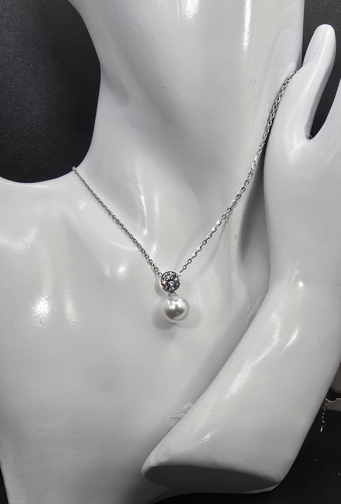 Silver Stainless Steel Necklace for Woman