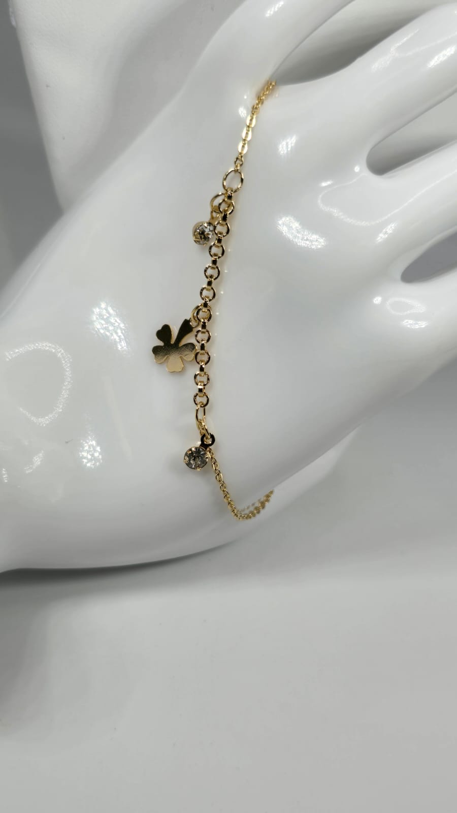 Golden Clover Bracelet