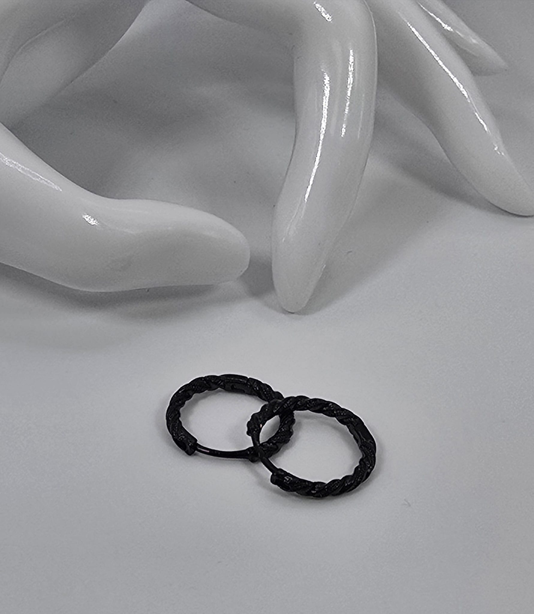 Women's Black Earrings