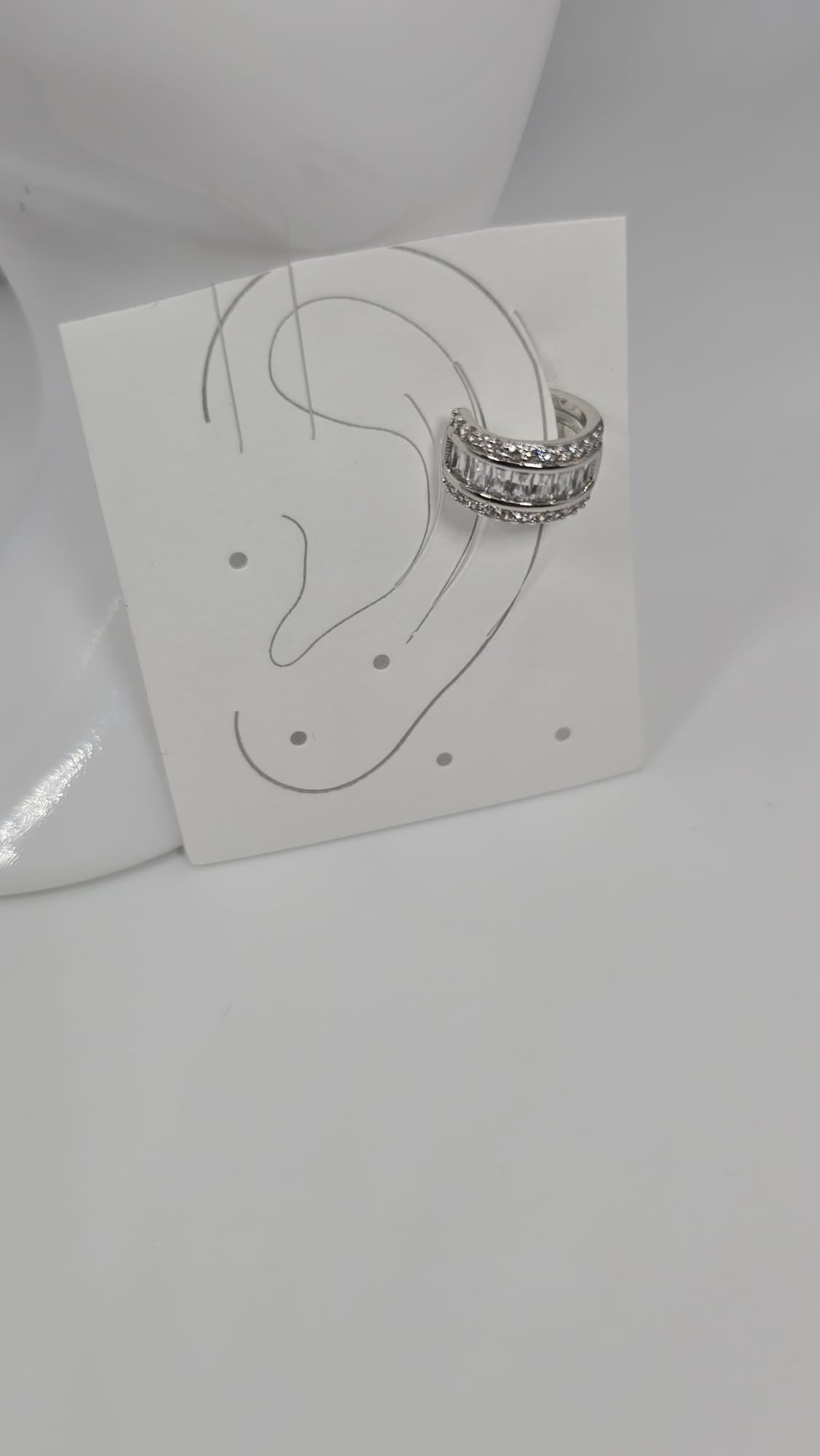 Silver Ear Cuffs